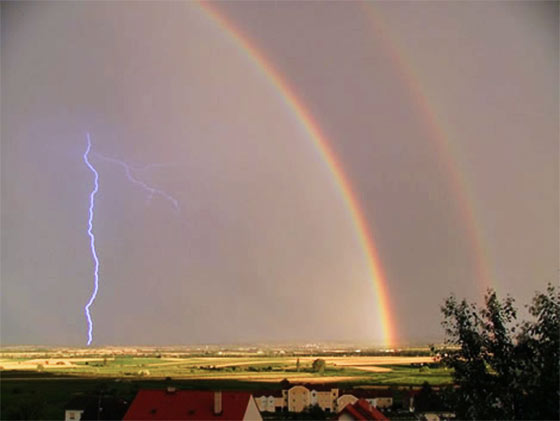 Most incredible Double Rainbow Photos Ever!