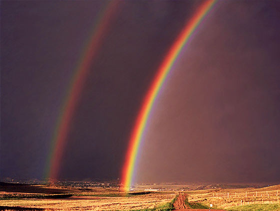 Ten Best Double Rainbow Images