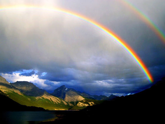 Ten Best Double Rainbow Images