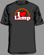 I love lamp t-shirts funny tees from the movie Anchorman starring Will Ferrell