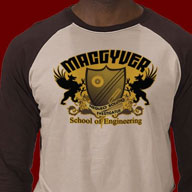 MacGyver t-shirt