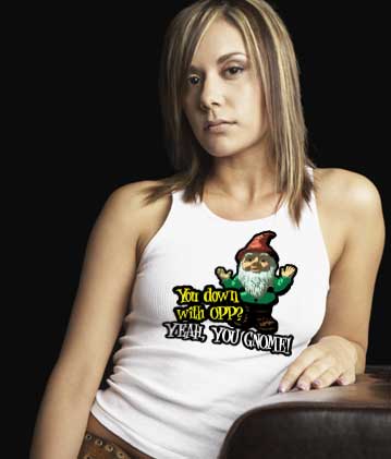 Funny Gnome tshirt for garden gnome fans!