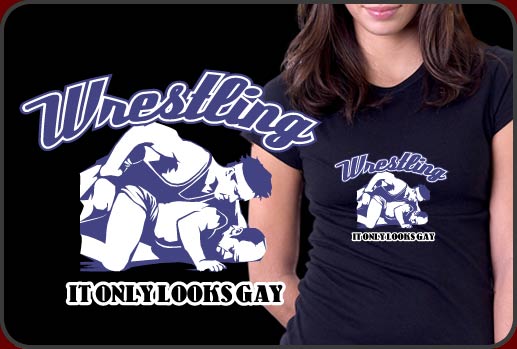 Wrestling- It only looks gay