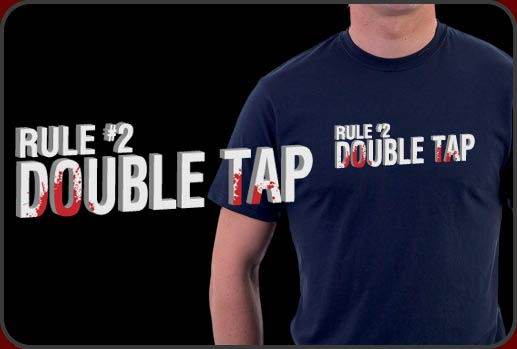 Zombieland Shirt- Rule #2 Double Tap