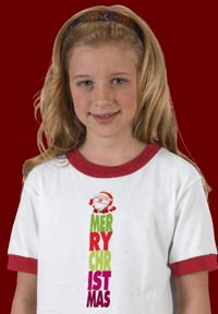 Merry Christmas Santa Shirts and More Available only from CuriousInkling.com!
