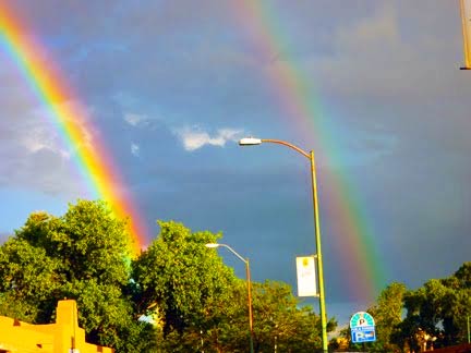 Double Rainbow! Whoa! It's so intense!