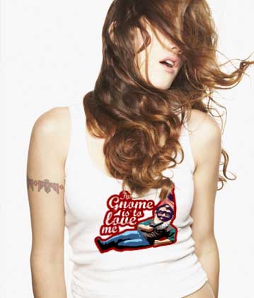 Gnome Garden T Shirt: To Gnome Is To Love Me