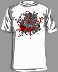 Awesome, Regal and Powerful...Rock Dragon tee shirts that embody the persona of the genre