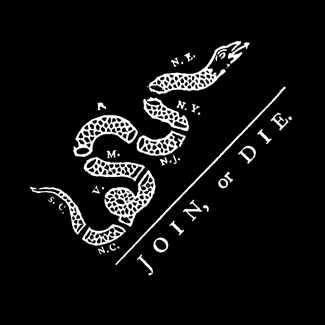 Join Or Die Shirts