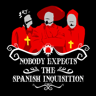 Monty Python :: Nobody Expects The Spanish Inquisition